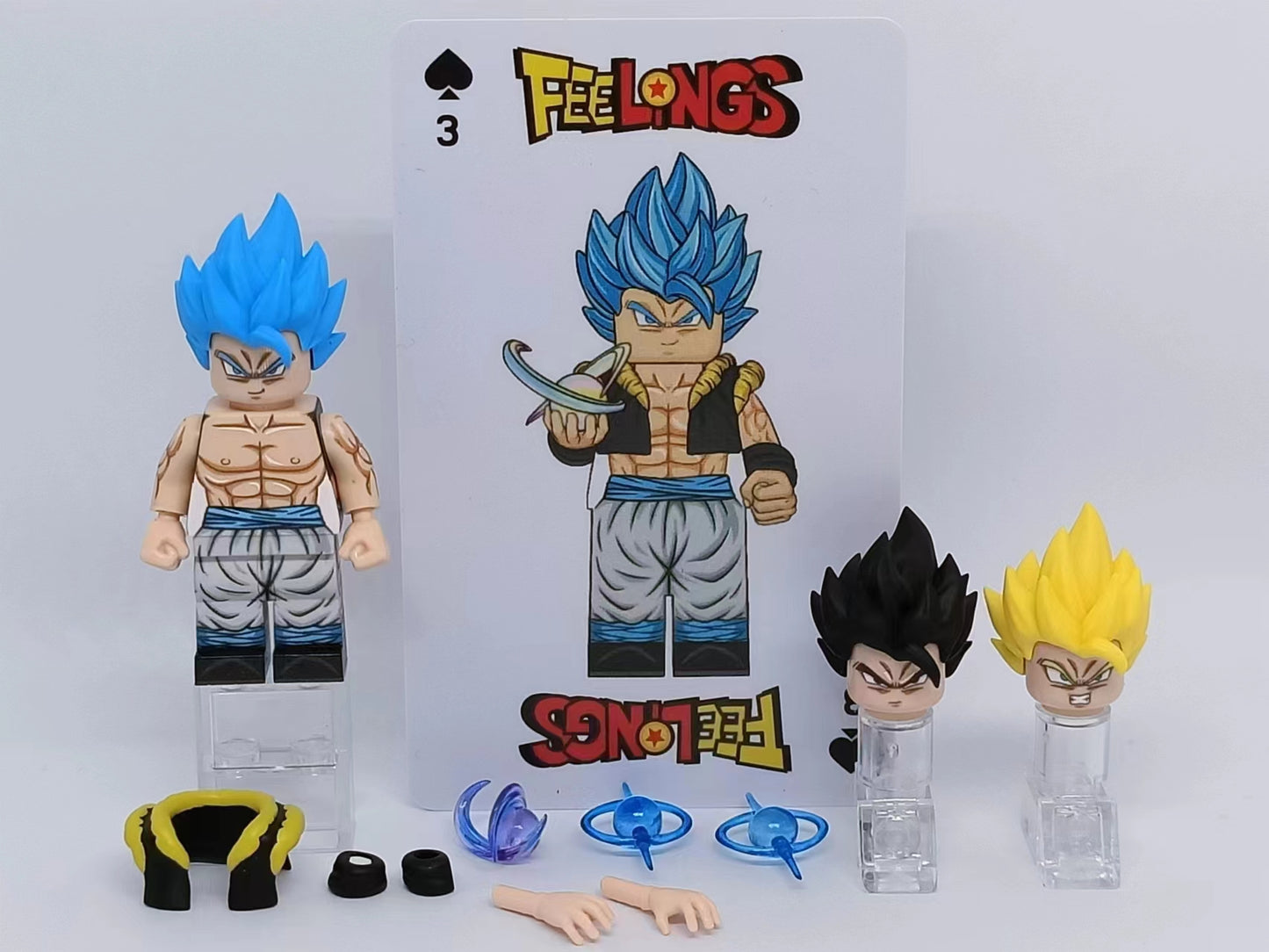 [IN STOCK] Custom Designed Minifigure [FEELINGS] - Gogeta