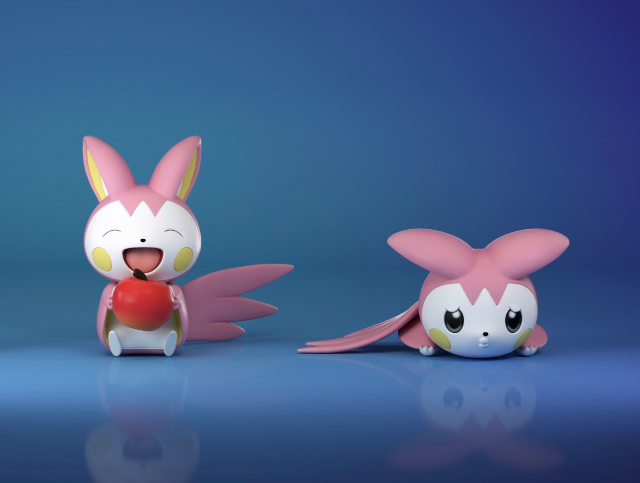 [PREORDER] 1/20 Scale World Figure [ZWG] - Dedenne & Emolga