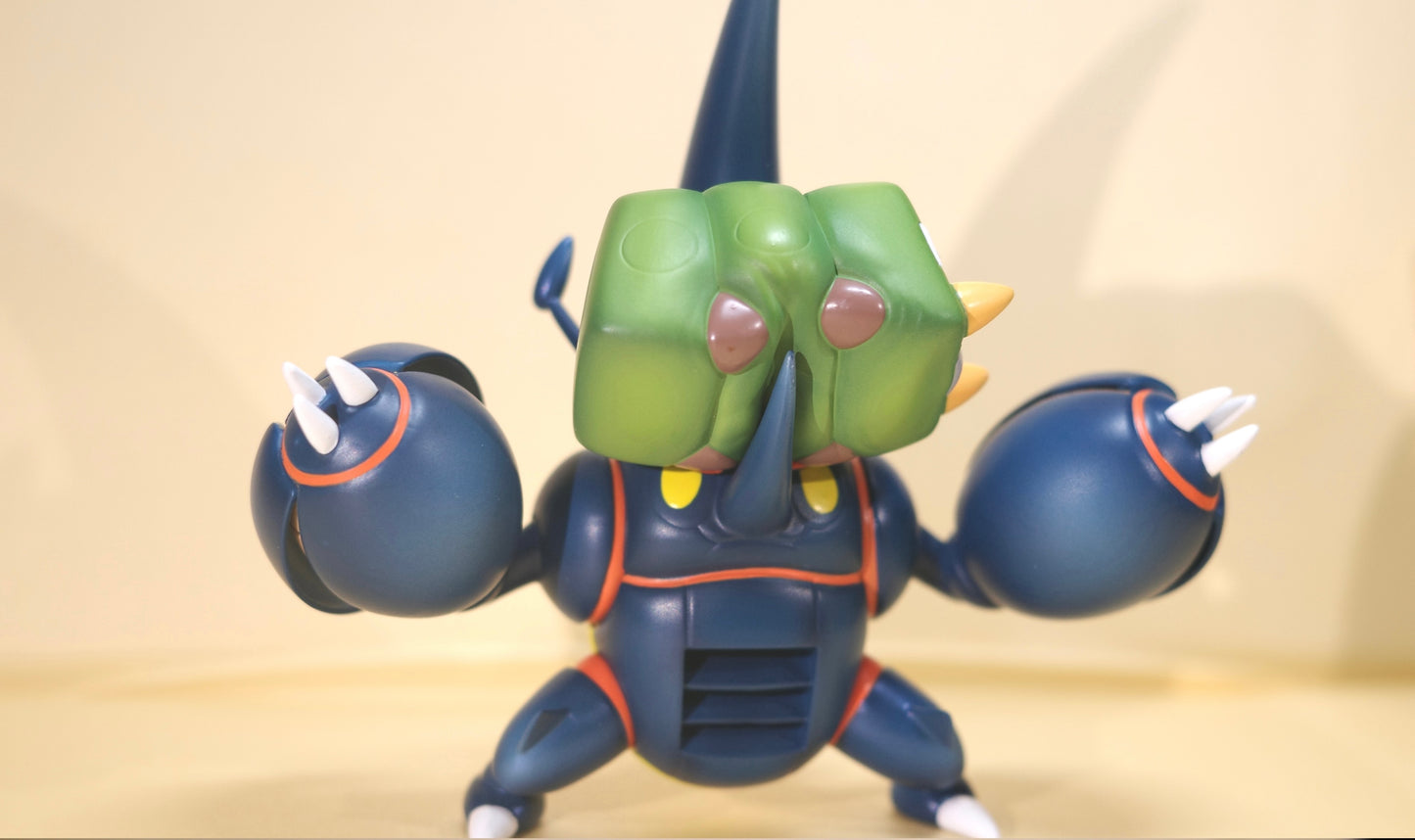 [PREORDER] 1/20 Scale World Figure [PAND] - Heracross & Mega Heracross & Charjabug