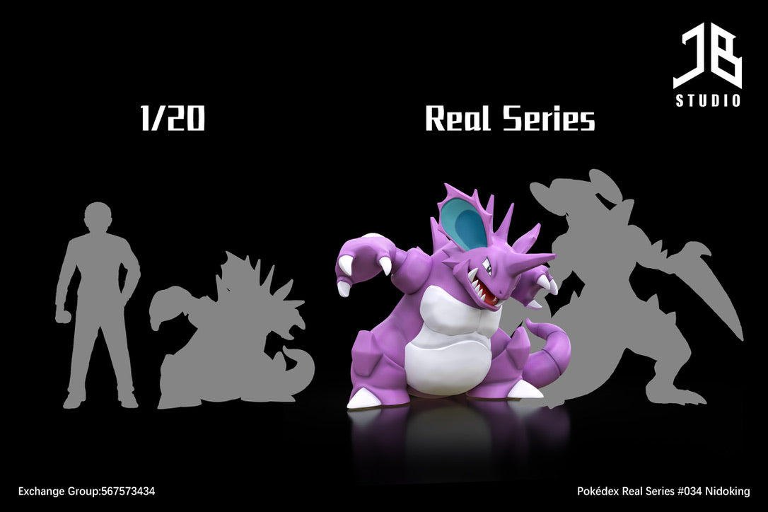 [PREORDER] 1/20 Scale World Figure [JB] - Nidoking