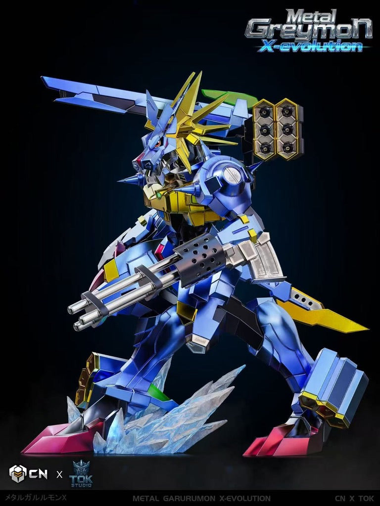 [PREORDER] Digimon Figure [CN] - Metal Garurumon X