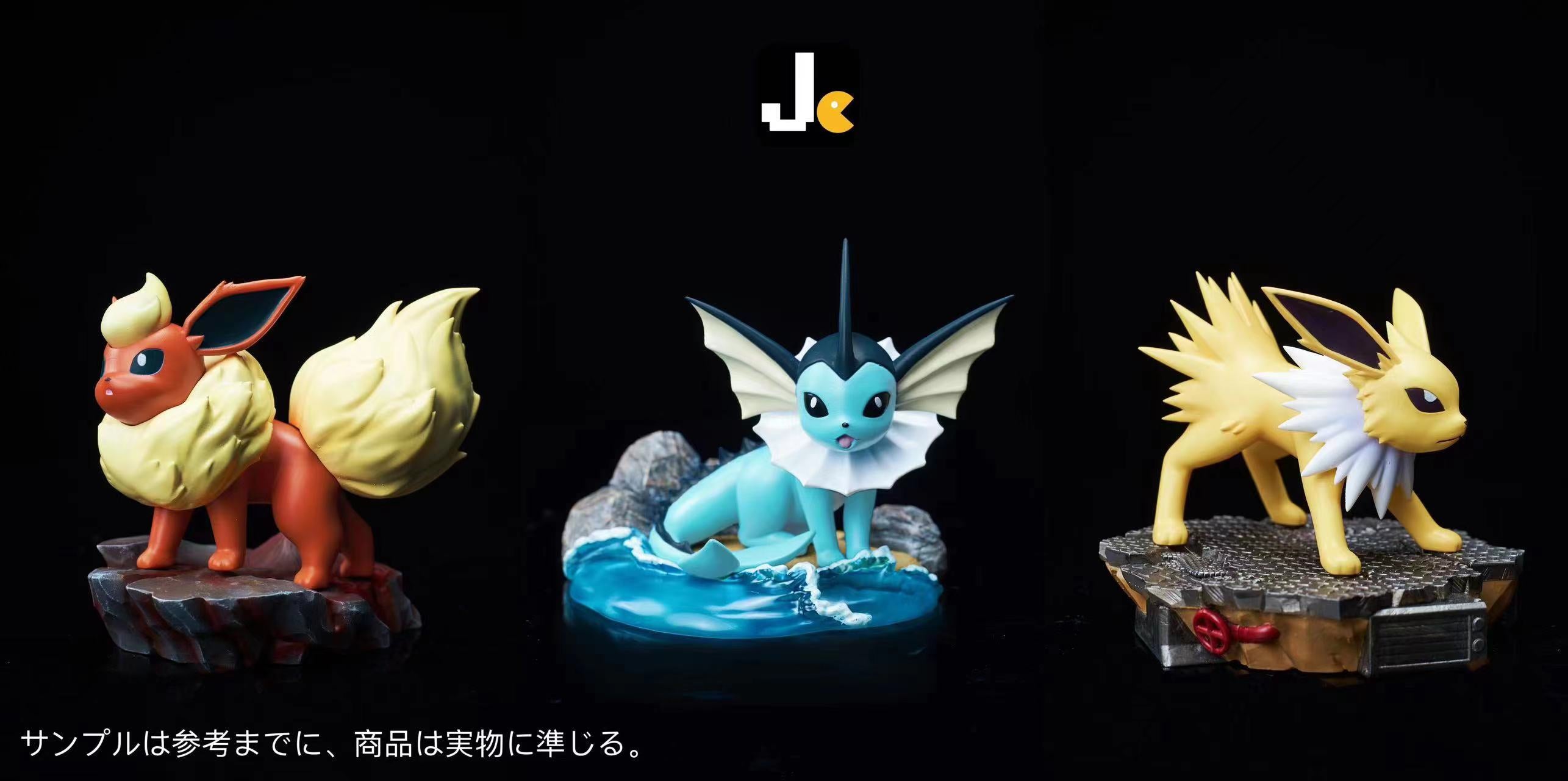 IN STOCK] Statue [DM] - Eevee Family - Vaporeon & Jolteon