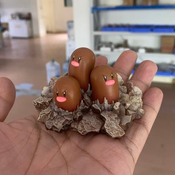 [REMAINING BALANCE] 1/20 Scale World Figure [BOOM] - Diglett & Dugtrio