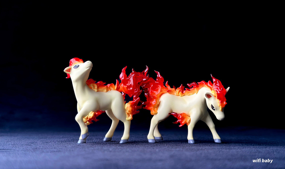 [IN STOCK] 1/20 Scale World Figure [TRAINER HOUSE] - Ponyta & Rapidash