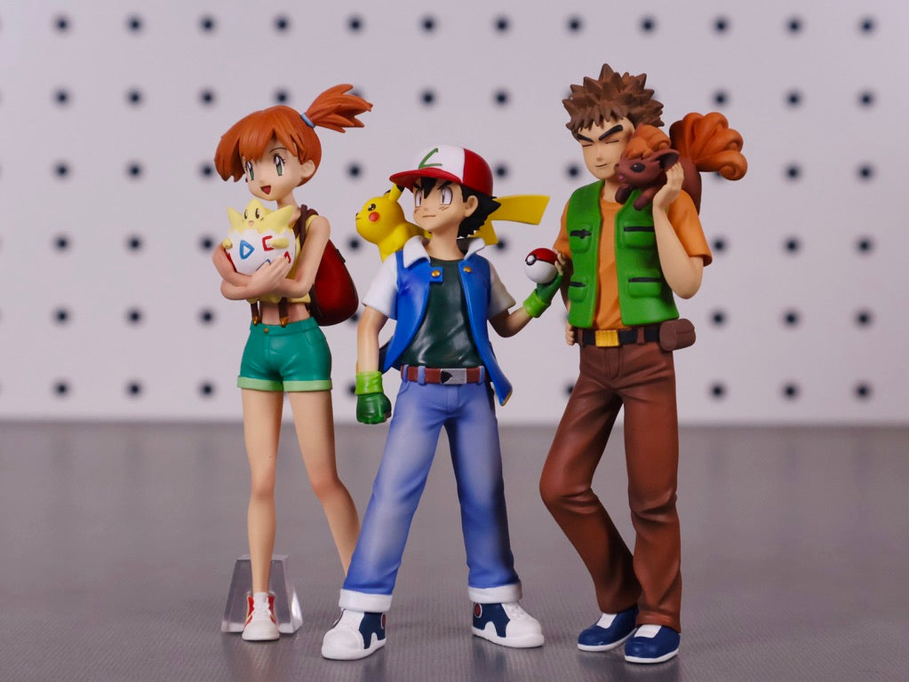 [IN STOCK] 1/20 Scale World Figure [UING] - Ash Ketchum & Pikachu