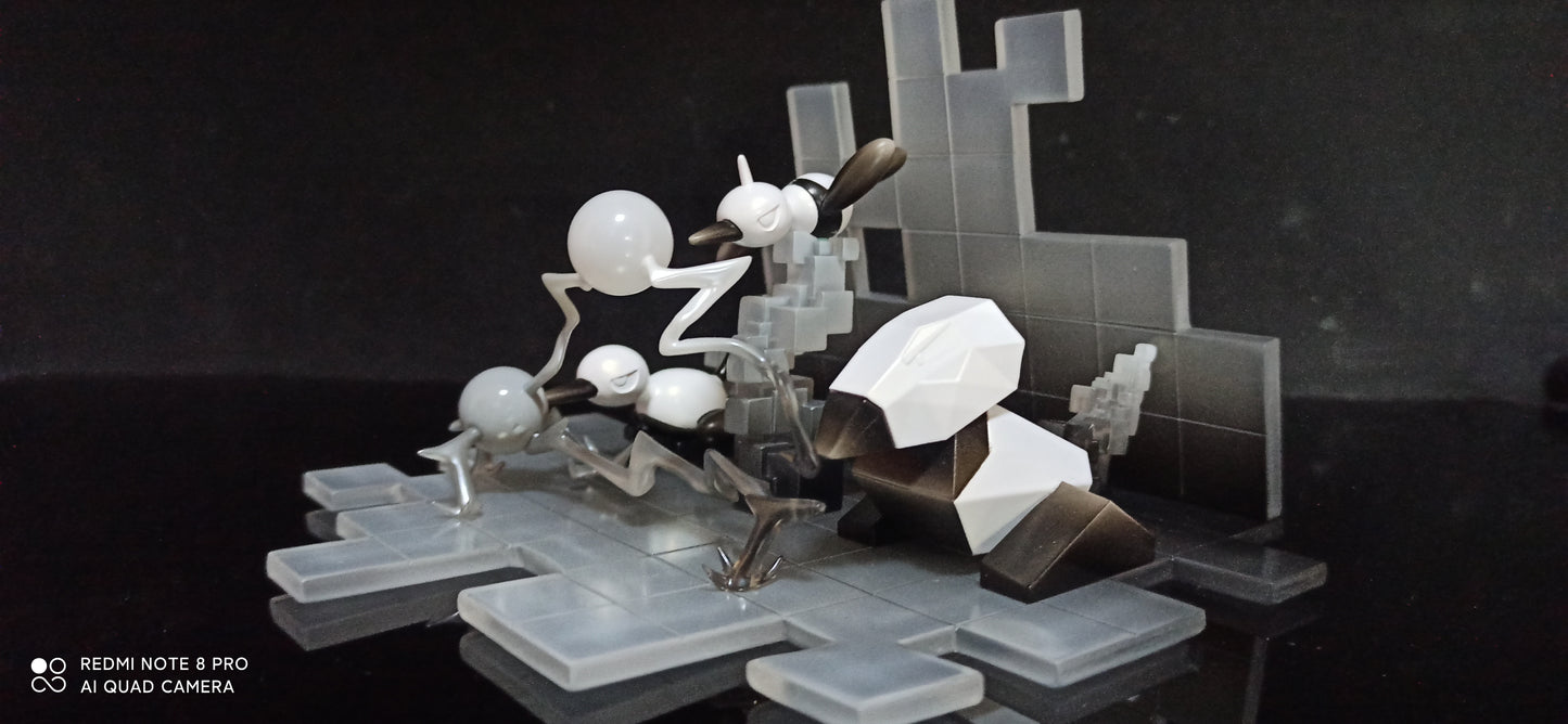 [IN STOCK] 1/20 Scale World Figure [LM] - Porygon & Porygon2 & Porygon-Z