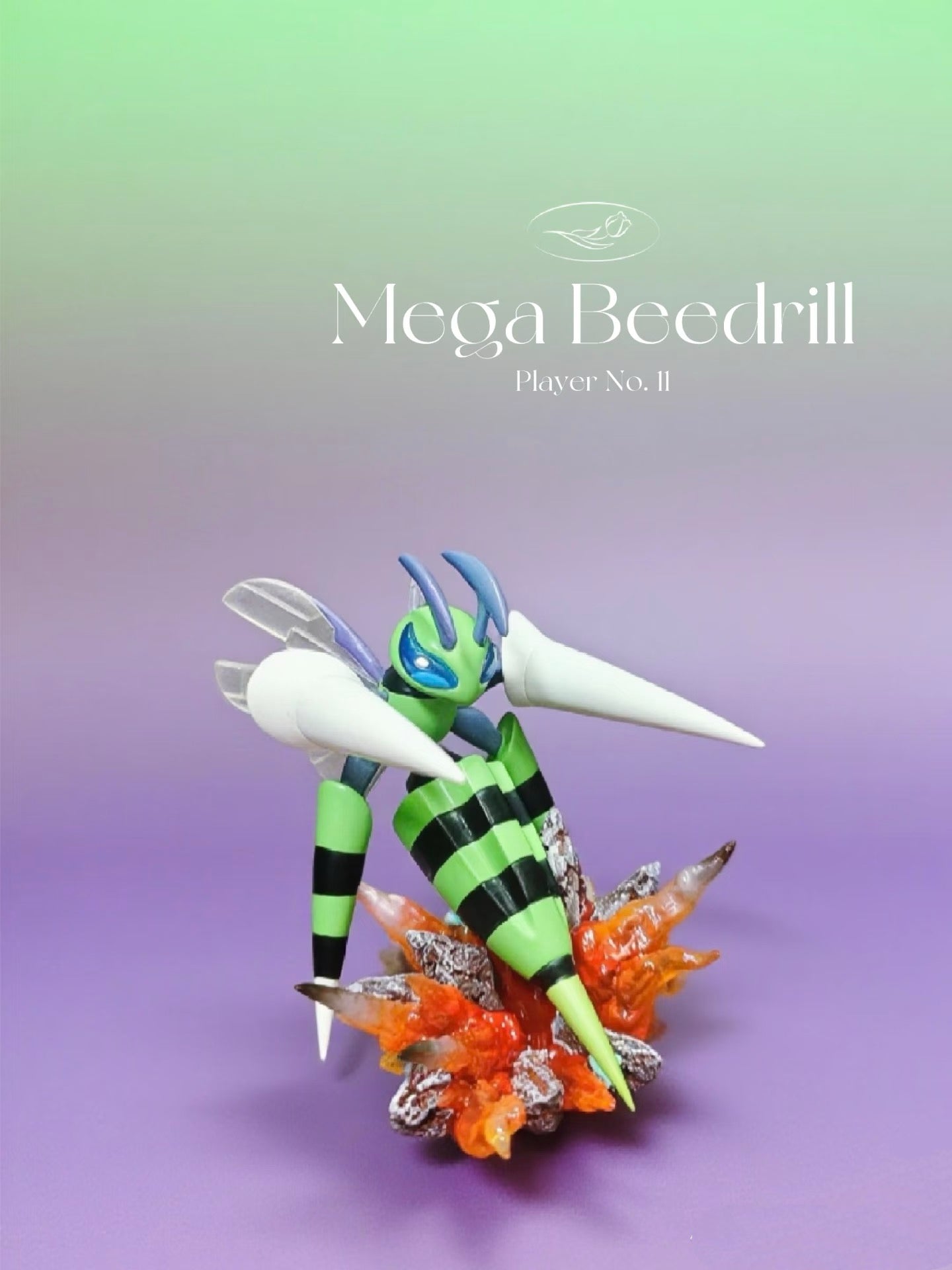 [IN STOCK] 1/20 Scale World Figure [ZR] - Weedle & Kakuna & Beedrill & Mega Beedrill