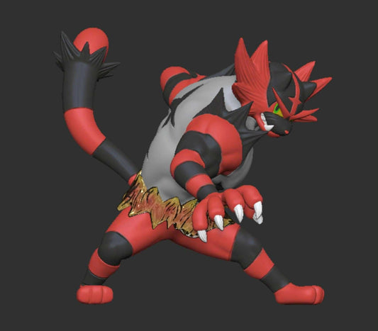 [PREORDER] 1/20 Scale World Figure [DT] - Incineroar