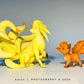[IN STOCK] 1/20 Scale World Figure [TRAINER HOUSE] - Vulpix & Ninetales