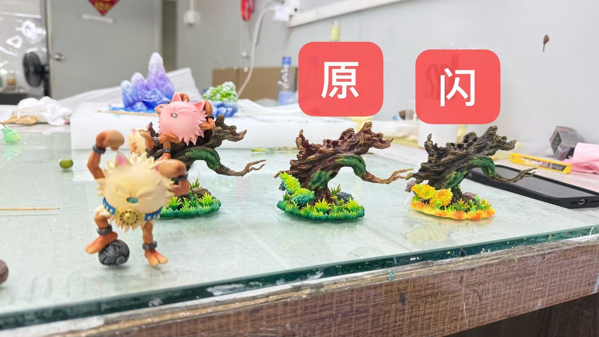 [PREORDER] 1/20 Scale World Figure [DM VIP] - Mankey & Primeape