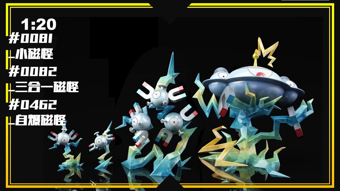 [PREORDER] 1/20 Scale World Figure [SXG] - Magnemite & Magneton & Magnezone