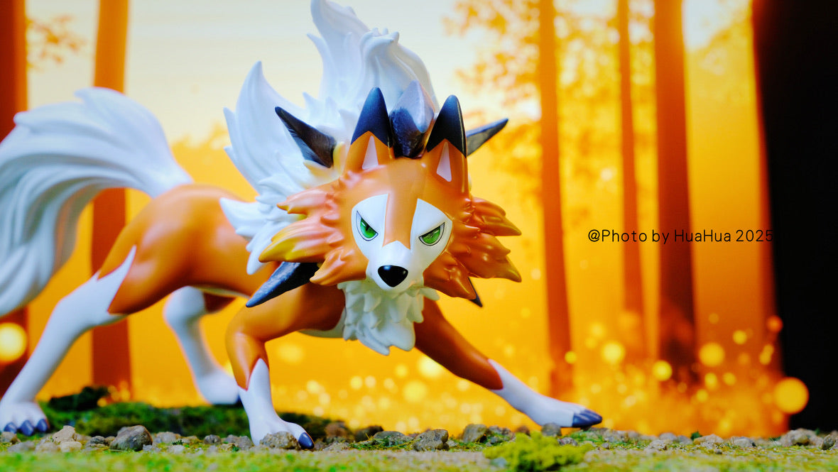 [IN STOCK] 1/20 Scale World Figure [WONDER] - Rockruff & Lycanroc