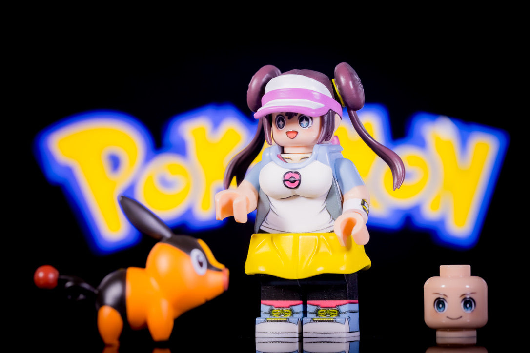 [IN STOCK] Pokémon Minifigure [Liberty Brick] - Rosa & Tepig