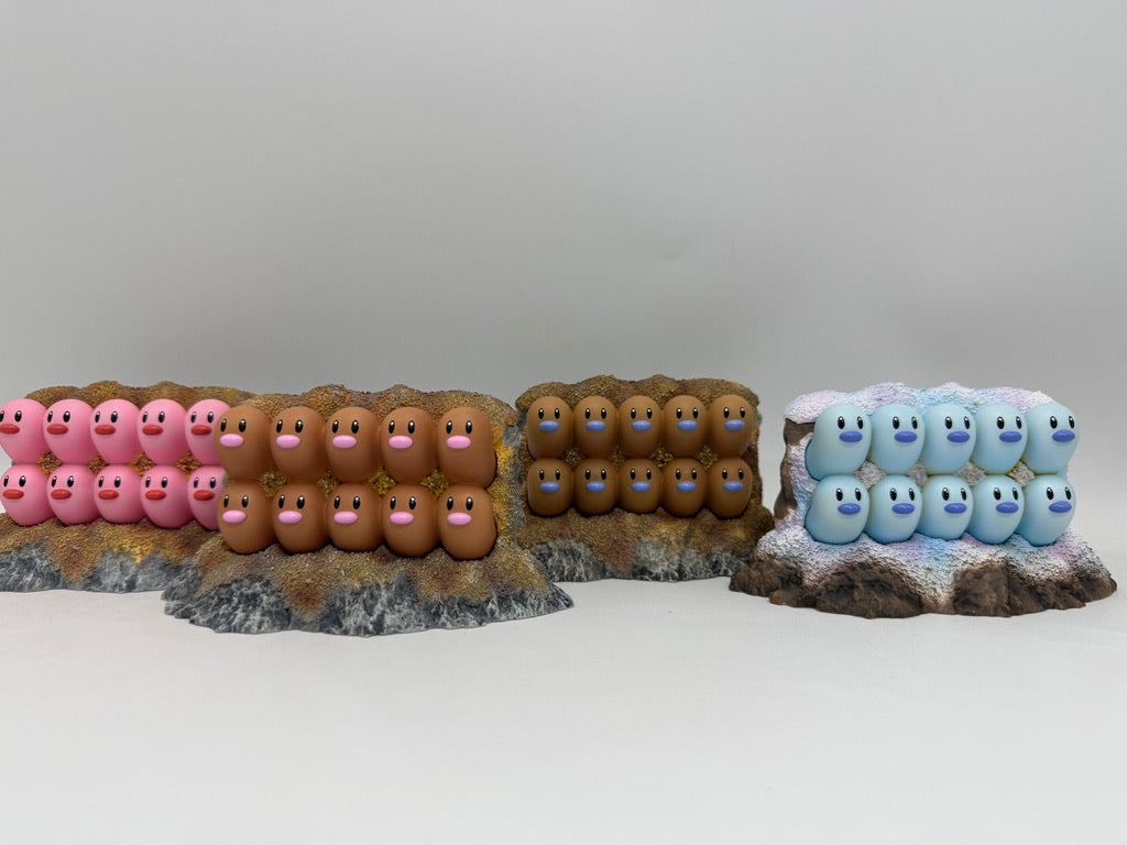 [PREORDER] 1/20 Scale World Figure [LIMOUSINE] - Diglett & Dugtrio