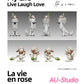 [REMAINING BALANCE] 1/20 Scale World Figure [AU] - Smeargle & Furfrou