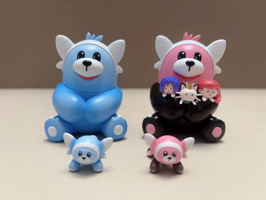 [PREORDER] 1/20 Scale World Figure [TEAM ROCKET] - Stufful & Bewear
