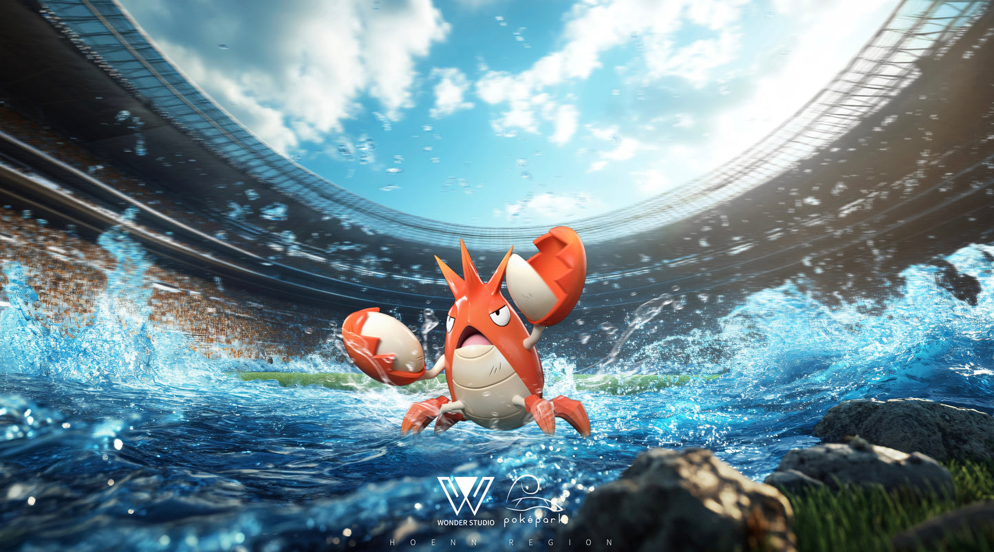 [PREORDER] 1/20 Scale World Figure [WONDER] - Hoenn Set (Pikachu & Corphish & Torkoal & Sceptile & Swellow & Glalie)