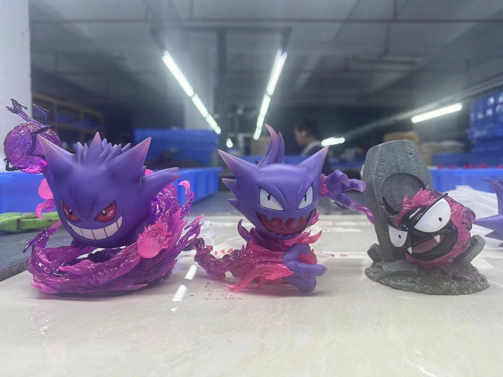 [IN STOCK] 1/20 Scale World Figure [PALLET TOWN] - Gastly & Haunter & Gengar