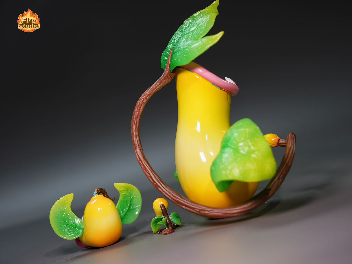 [PREORDER] 1/20 Scale World Figure [FIRE] - Bellsprout & Weepinbell & Victreebel