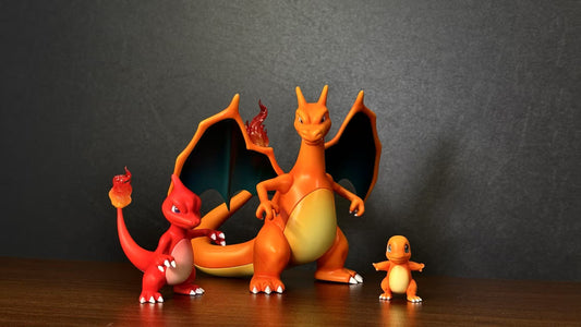 [IN STOCK] 1/20 Scale World Figure [LIMOUSINE] - Charmander & Charmeleon & Charizard