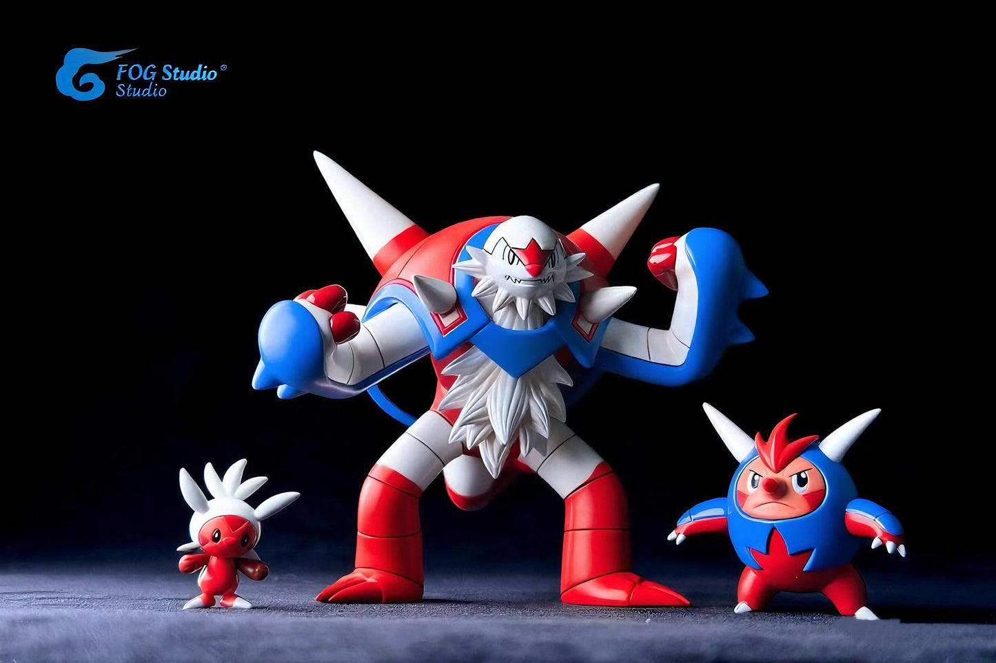 [PREORDER] 1/20 Scale World Figure [FOG] - Chespin & Quilladin & Chesnaught