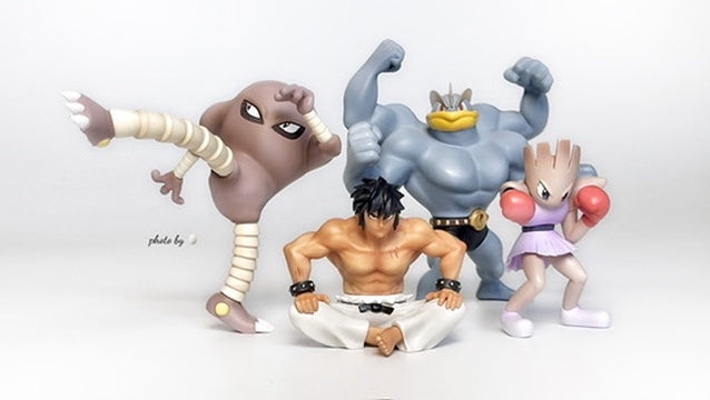 [IN STOCK] 1/20 Scale World Figure [FT] - Hitmonlee & Hitmonchan