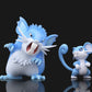 [PREORDER] 1/20 Scale World Figure [WONDER] - Rattata & Raticate