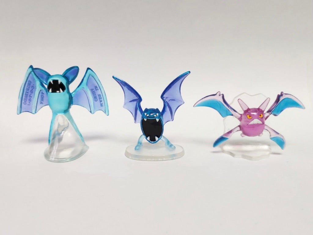 [PREORDER] Clear Figure [HHZ] - Zubat & Golbat & Crobat
