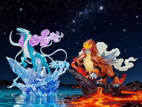 [IN STOCK] 1/20 Scale World Figure [PALLET TOWN] - Suicune