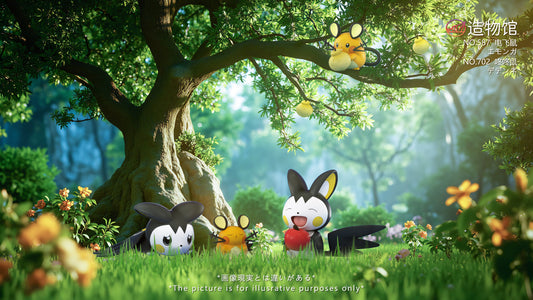 [PREORDER] 1/20 Scale World Figure [ZWG] - Dedenne & Emolga