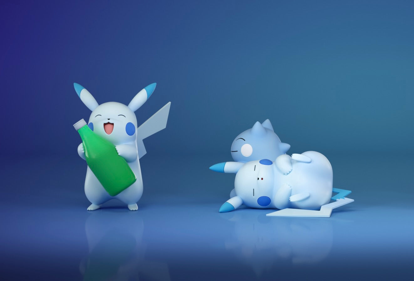 [PREORDER] 1/20 Scale World Figure [ZWG] - Pikachu & Morpeko