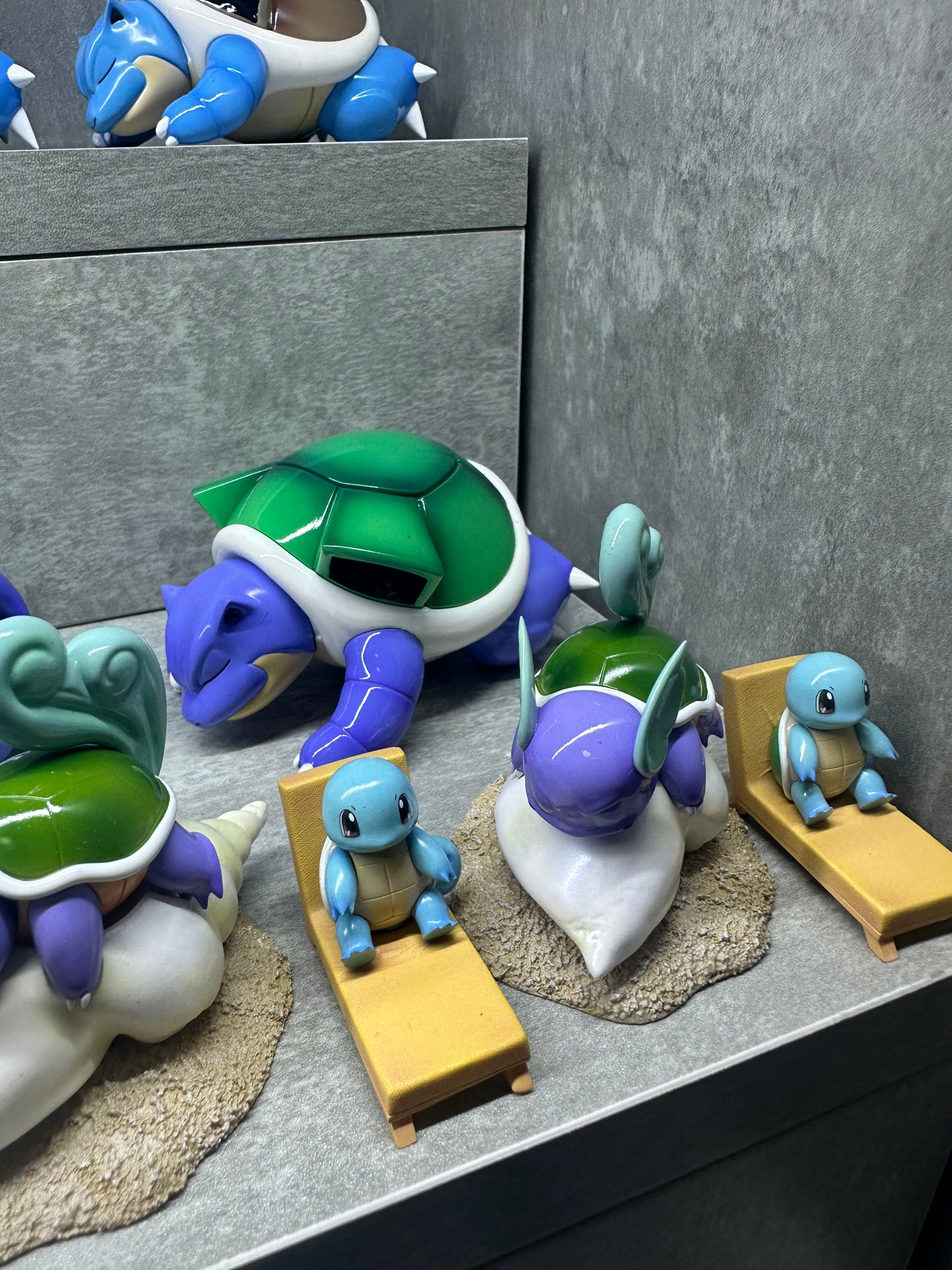 [IN STOCK] 1/20 Scale World Figure [XZ] - Squirtle & Wartortle & Blastoise