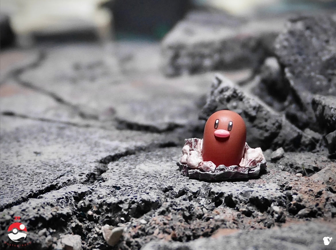 [IN STOCK] 1/20 Scale World Figure [BOOM] - Diglett & Dugtrio