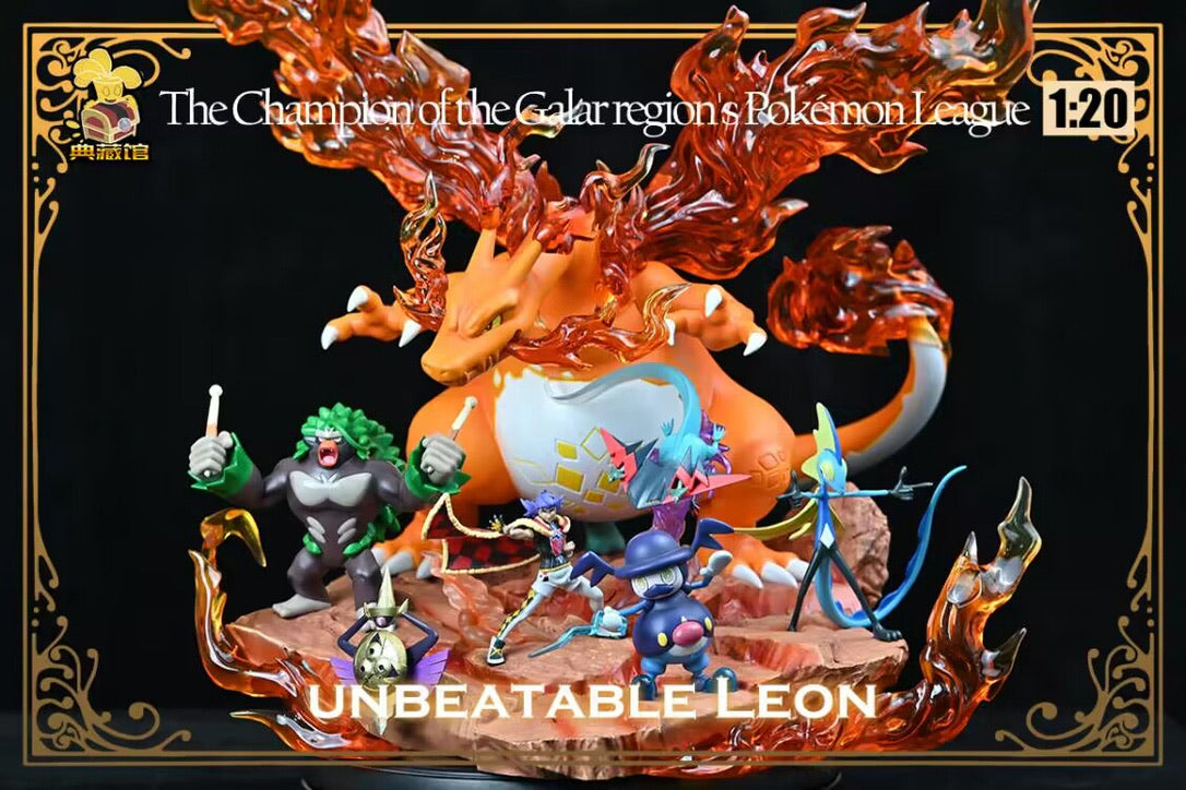 Pokemon scale world Leon dragapult charizard popular