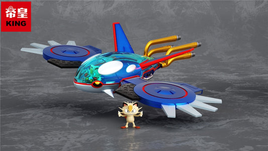 [PREORDER CLOSED] 1/20 Scale World Figure [KING] - Meowth & Mechanical Kyogre