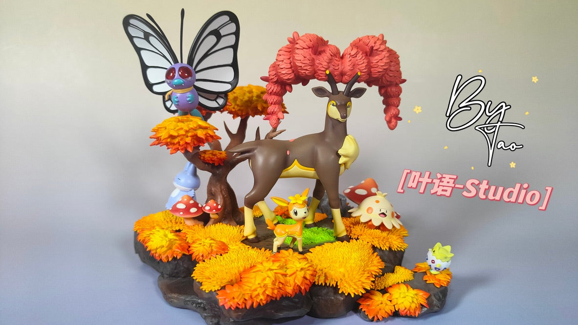 [IN STOCK] 1/20 Scale World Figure [YEYU] - Deerling & Sawsbuck