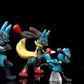 [PREORDER] 1/20 Scale World Figure [FOG] - Riolu & Lucario & Mega Lucario
