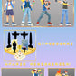 [PREORDER] 1/20 Scale World Figure [LUCKY WINGS] - Ash Ketchum & Infernape & Bulbasaur & Pikachu & Swellow & Squirtle & Lapras