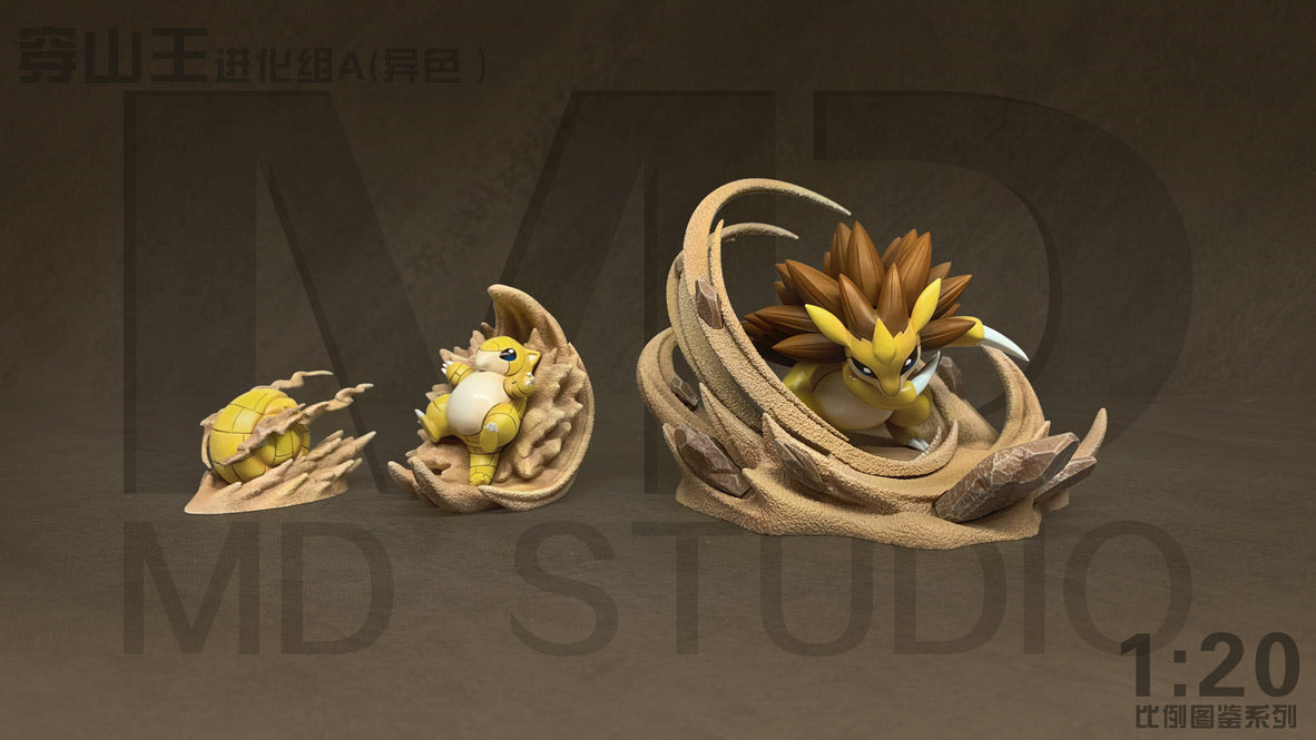 [PREORDER CLOSED] 1/20 Scale World Figure [MD] - Sandshrew & Sandslash