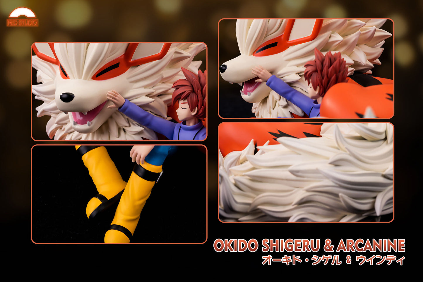 [PREORDER] Statue [RED] - Gary & Arcanine