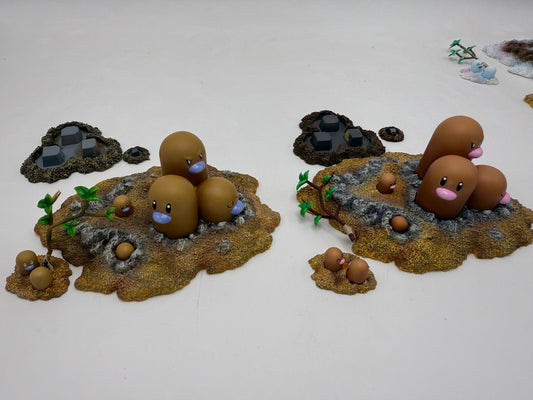 [PREORDER] 1/20 Scale World Figure [LIMOUSINE] - Diglett & Dugtrio