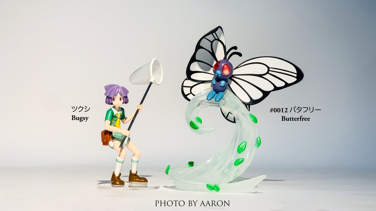 [IN STOCK] 1/20 Scale World Figure [FT] - Bugsy & Butterfree