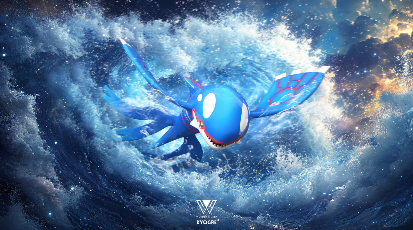 [PREORDER] 1/20 Scale World Figure [WONDER] - Groudon & Kyogre