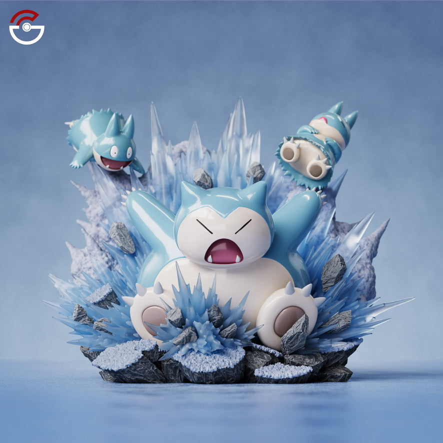 [PREORDER] 1/20 Scale World Figure [GZ] - Snorlax & Munchlax