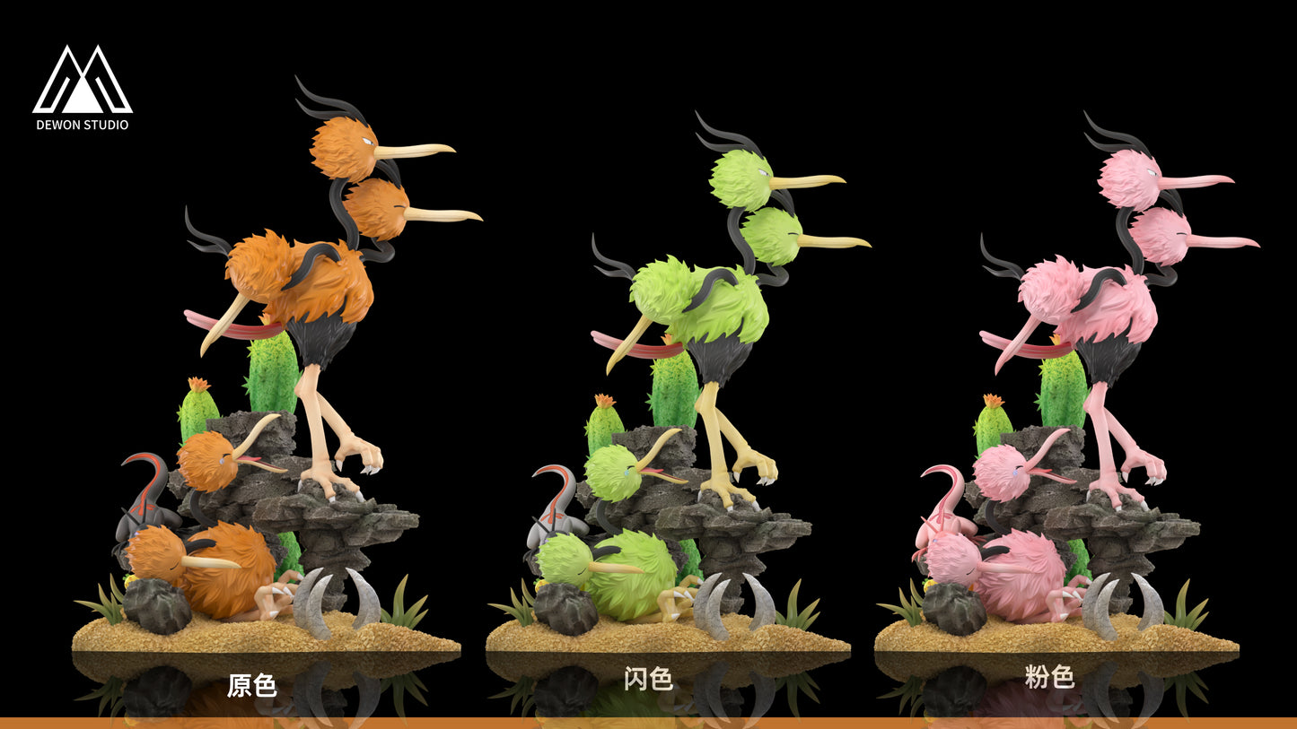 [PREORDER] 1/20 Scale World Figure [WONDER] - Doduo & Dodrio & Salandit