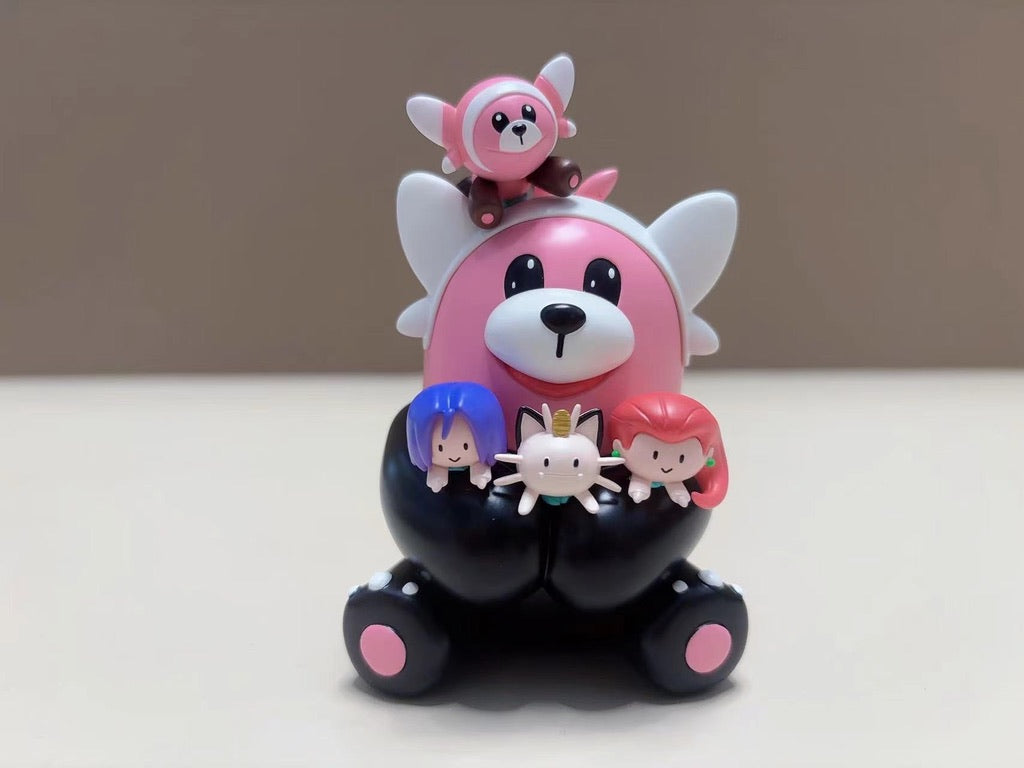 [PREORDER] 1/20 Scale World Figure [TEAM ROCKET] - Stufful & Bewear
