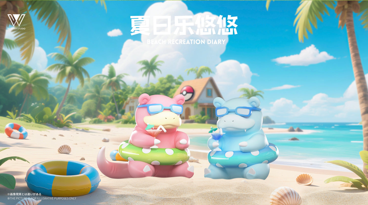 [PREORDER] 1/20 Scale World Figure [WONDER] - Slowpoke & Slowbro & Slowking