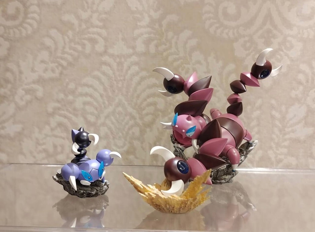 [IN STOCK] 1/20 Scale World Figure [PALLET TOWN] - Skorupi & Drapion