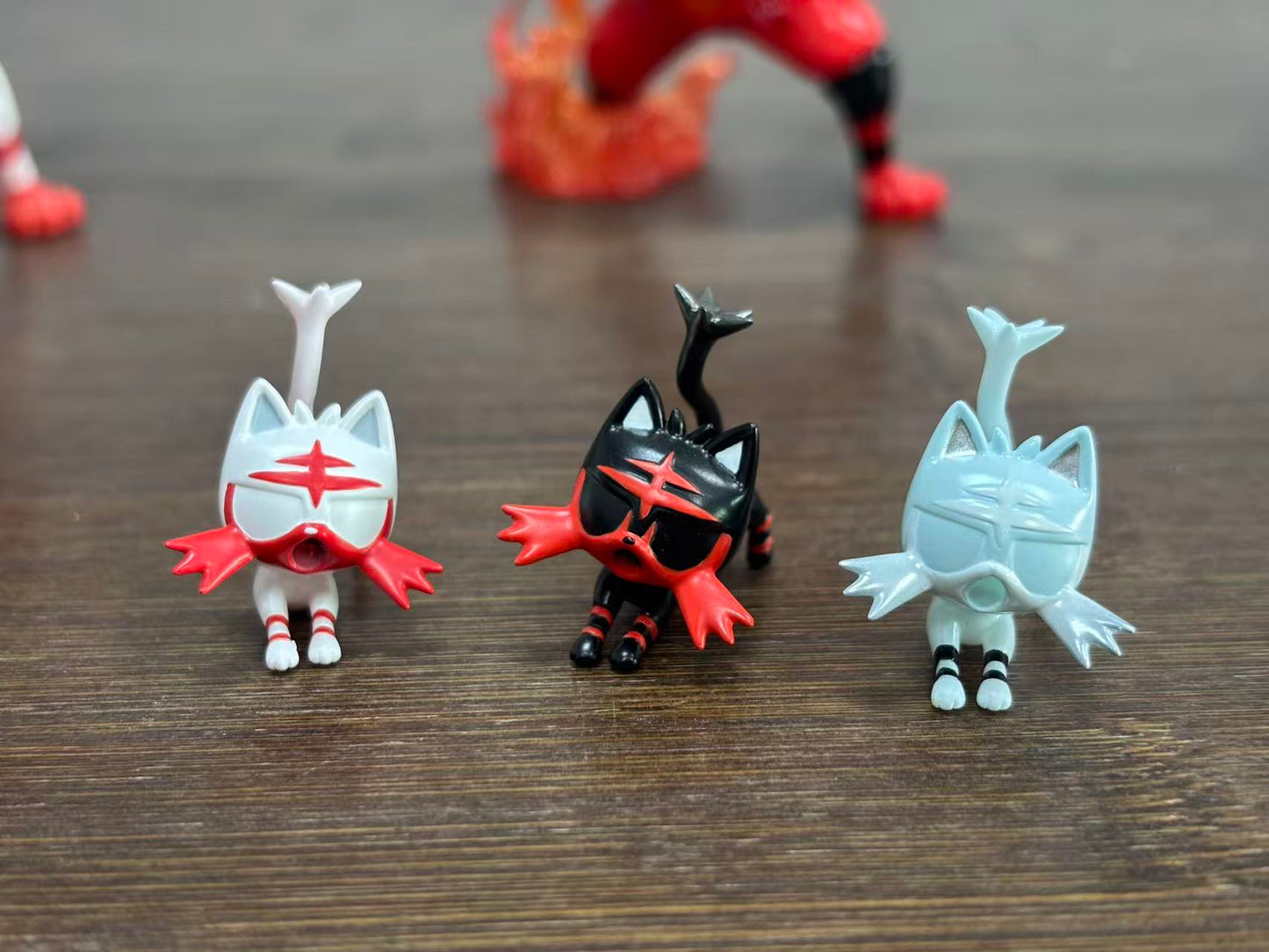 [PREORDER] 1/20 Scale World Figure [MOYU] - Litten & Torracat & Incineroar