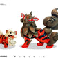 [IN STOCK] 1/20 Scale World Figure [YH] - Hisuian Growlithe & Arcanine